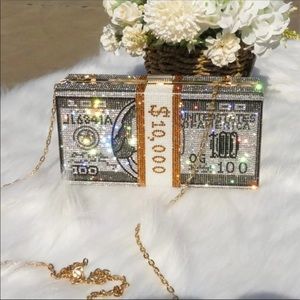 Hustlers Stack of Cash Money Clutch